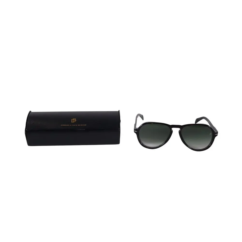 David Beckham Lightweight Aviator Sunglasses - Tortoise/Grey Green Gradient-NWT